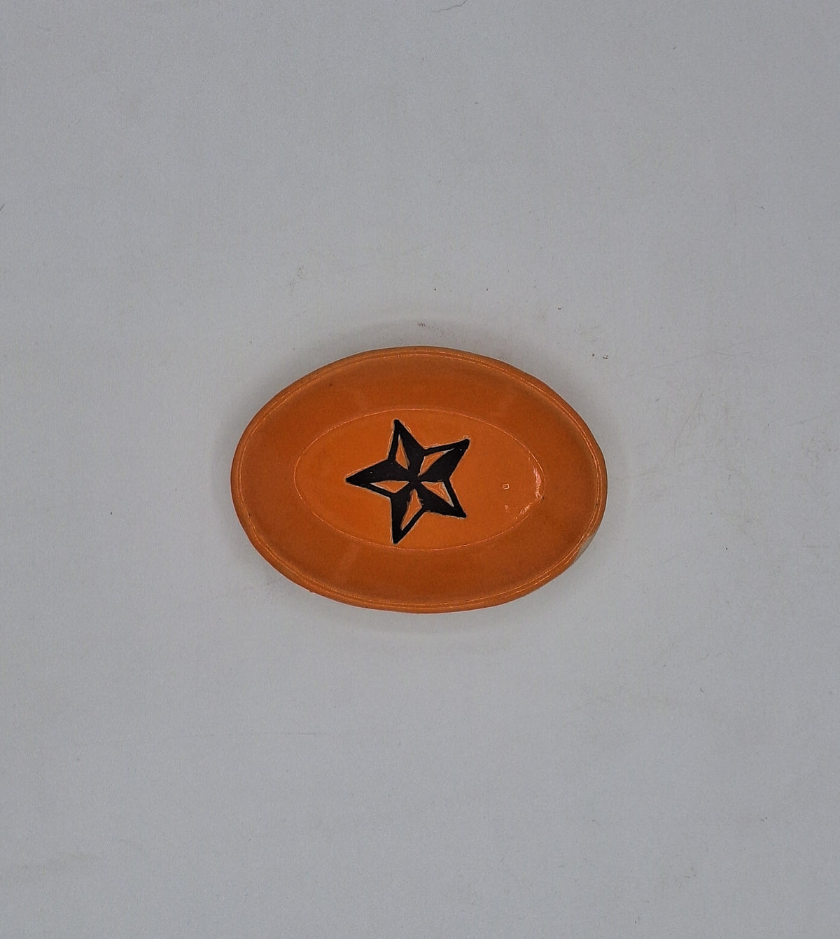 Star Plate Oval Mini