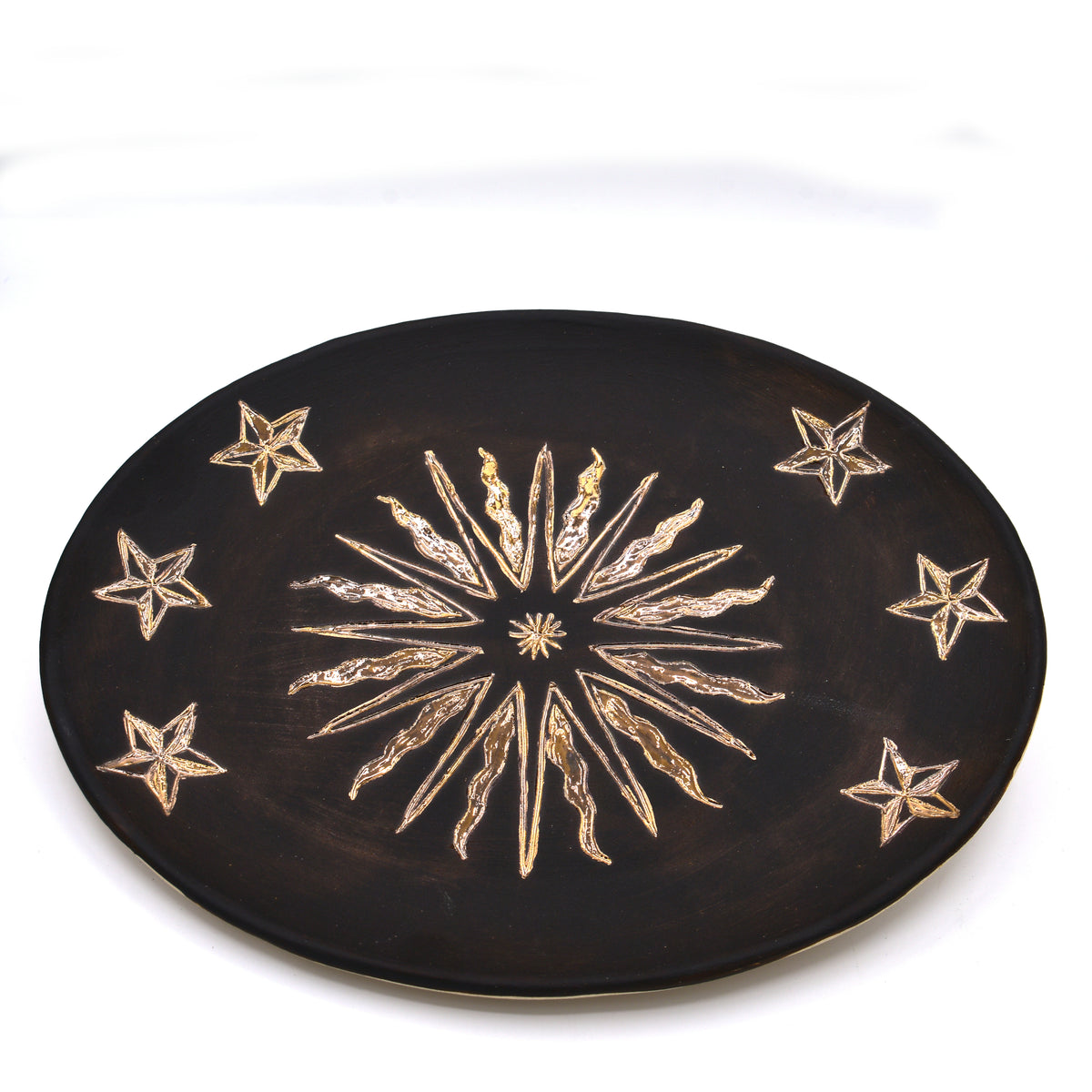 Gold Star Sun Platter