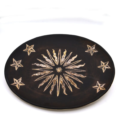 Gold Star Sun Platter