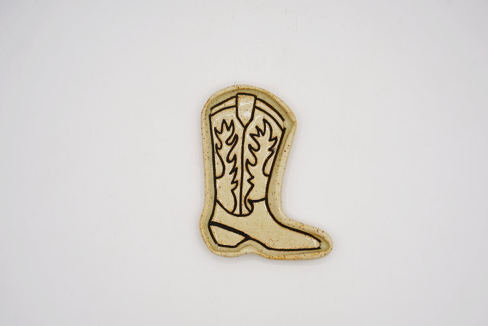 Cowboy Boot Plate