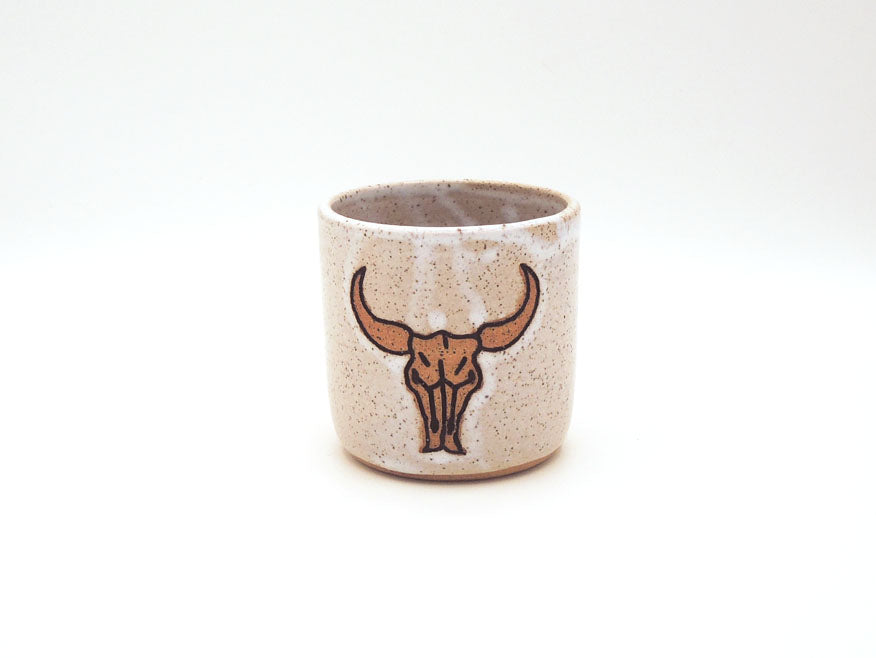 Cow Skull Tumbler