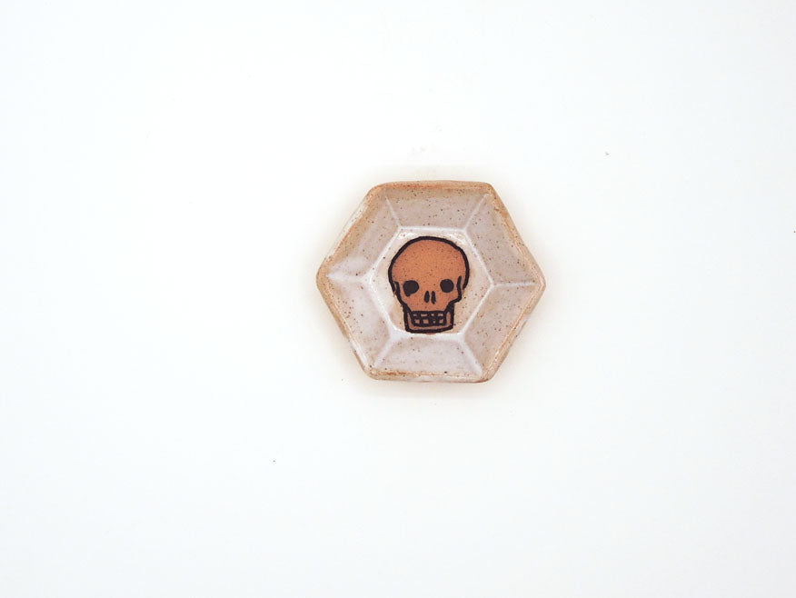 Skull Plate Hexagon Mini