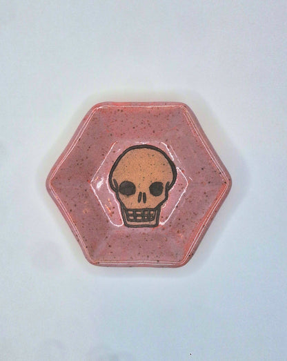 Skull Plate Hexagon Mini