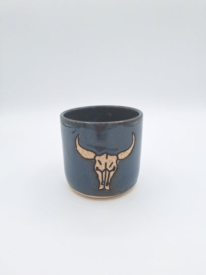 Cow Skull Tumbler