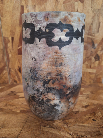 Pit Fired Vase Chain