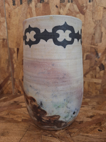 Pit Fired Vase Chain
