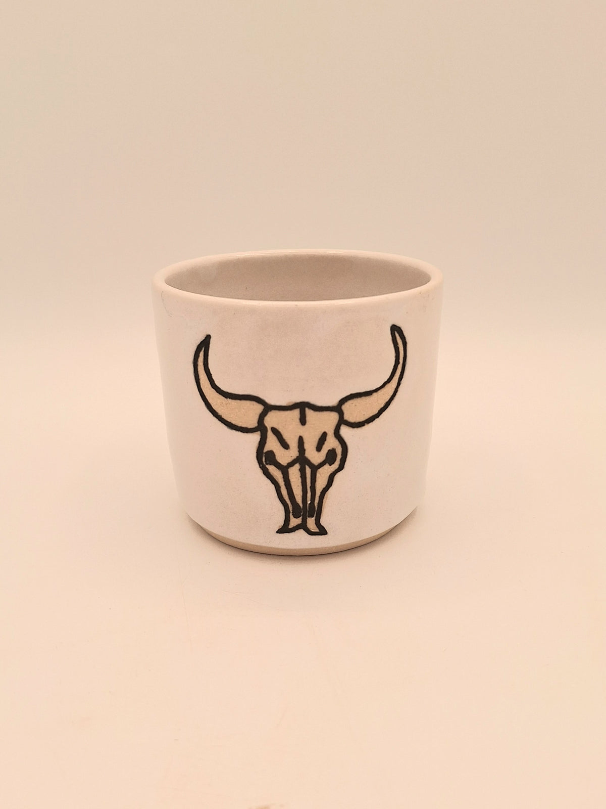 Cow Skull Tumbler