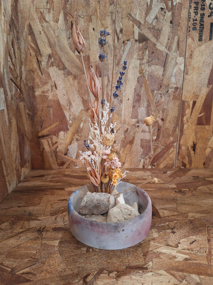 Pit Fired Ikebana with Good Buds