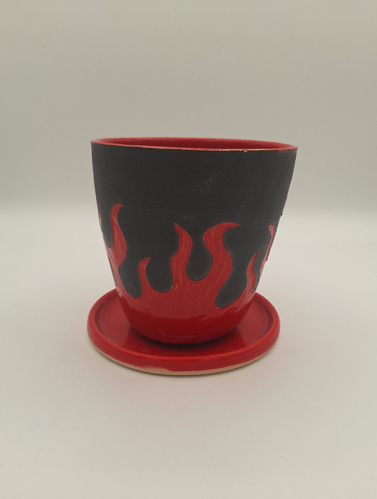 Flame Plant Pot