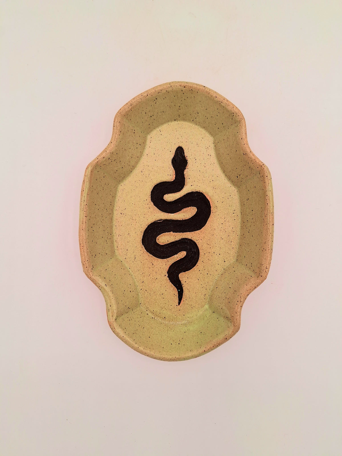 Snake Plate Oval Medium
