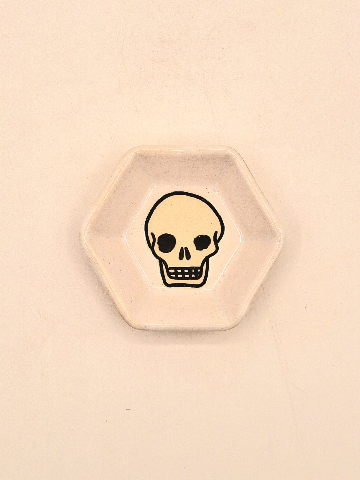 Skull Plate Hexagon Mini